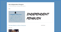 Desktop Screenshot of independentpenguin.com